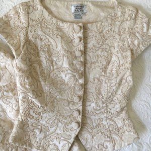 Carmen Marc Valvo vintage 2 pc suit